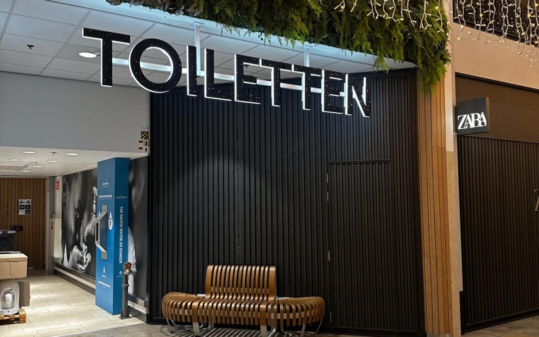 Restyle Toiletgroep Winkelcentrum Alexandrium Rotterdam