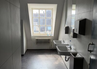 Renovatie sanitaire ruimtes Veritas